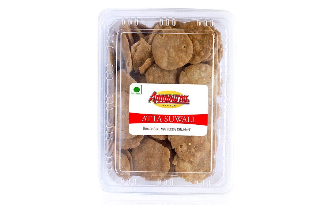 Annapurna Atta Suwali Handmade Namkeen Delight   Box  250 grams